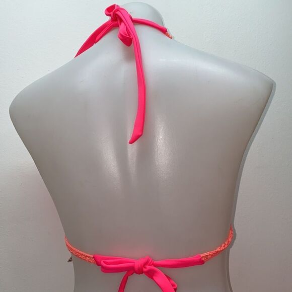 🔥🏖VICTORIA SECRET  swimsuit ‎ top medium push-up bottom- large New #3 - Picture 4 of 8